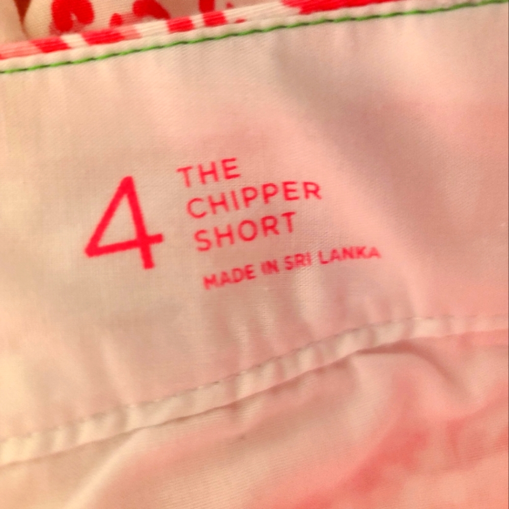 Lilly Pullitzer Women's The chipper shorts size 4 - Picture 5 of 5